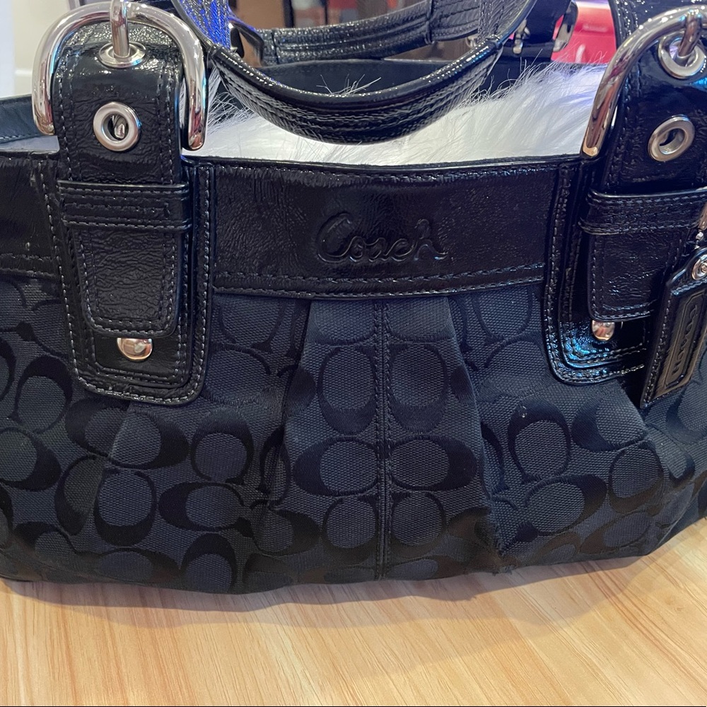 Black Coach purse. Purchased from Coach Outlet